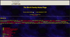 Desktop Screenshot of birch.family.tripod.com