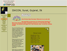 Tablet Screenshot of iskconsurat.tripod.com