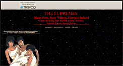 Desktop Screenshot of 3supremes.tripod.com