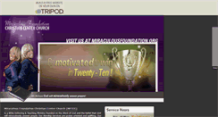 Desktop Screenshot of miraculousfoundation.tripod.com