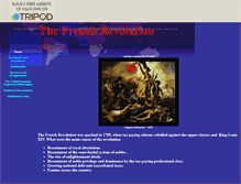 Tablet Screenshot of frrevolution.tripod.com
