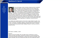 Desktop Screenshot of mattsarrel.tripod.com
