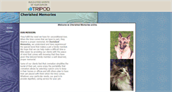 Desktop Screenshot of cherished-memories-gainesville.tripod.com