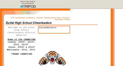 Desktop Screenshot of duvalcheerleaders.tripod.com