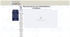 Desktop Screenshot of mdsportscare.tripod.com