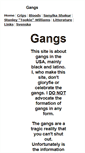 Mobile Screenshot of gangs.tripod.com