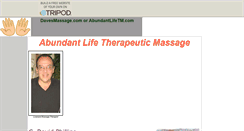 Desktop Screenshot of davesmassage.tripod.com