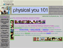 Tablet Screenshot of physical-you101.tripod.com