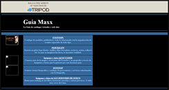 Desktop Screenshot of guiamaxx.tripod.com