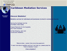 Tablet Screenshot of caribbeanmediation.tripod.com