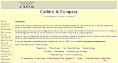 Desktop Screenshot of catbirdandco1.tripod.com