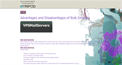 Desktop Screenshot of bulkmailer3.tripod.com