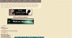 Desktop Screenshot of nur-al-islaam.tripod.com