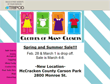 Tablet Screenshot of clothesofmanyclosets.tripod.com