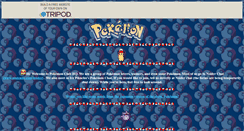 Desktop Screenshot of pokemonclub.tripod.com