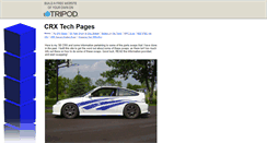 Desktop Screenshot of hondacrx881.tripod.com