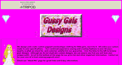 Desktop Screenshot of gussygalsdesigns.tripod.com