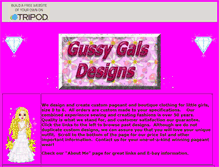 Tablet Screenshot of gussygalsdesigns.tripod.com