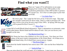 Tablet Screenshot of mattyag.tripod.com