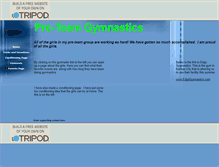 Tablet Screenshot of preteam.tripod.com