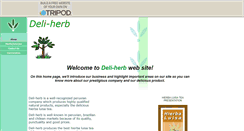 Desktop Screenshot of deli-herb.tripod.com