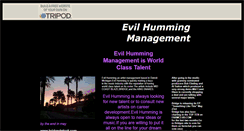 Desktop Screenshot of evilhumming.tripod.com