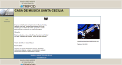 Desktop Screenshot of casamusicastcecilia.tripod.com