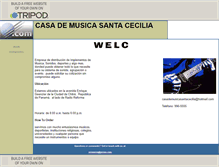 Tablet Screenshot of casamusicastcecilia.tripod.com