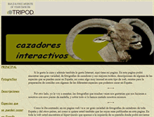 Tablet Screenshot of cazadorinteractivo.ve.tripod.com