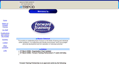 Desktop Screenshot of forwardtraining.tripod.com