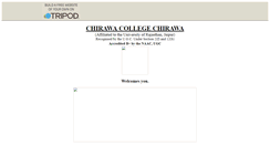 Desktop Screenshot of chirawacollege.tripod.com