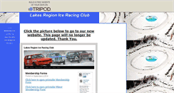 Desktop Screenshot of lakesregioniceracingclub.tripod.com