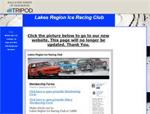 Tablet Screenshot of lakesregioniceracingclub.tripod.com
