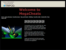 Tablet Screenshot of megacheats8.tripod.com