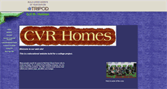Desktop Screenshot of cvrhomes.tripod.com