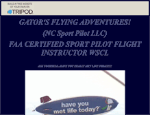 Tablet Screenshot of flygator.tripod.com