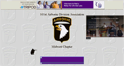 Desktop Screenshot of airborne101st.tripod.com