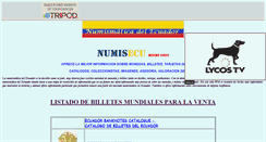 Desktop Screenshot of numisecu.tripod.com