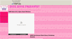 Desktop Screenshot of dixiedivaspageantry.tripod.com