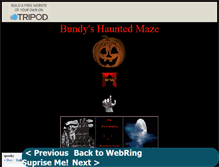 Tablet Screenshot of halloweenoctober31.tripod.com