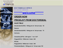 Tablet Screenshot of doctordeal.tripod.com