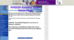 Desktop Screenshot of ki4ggh.tripod.com