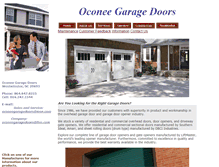 Tablet Screenshot of oconeegaragedoors.tripod.com