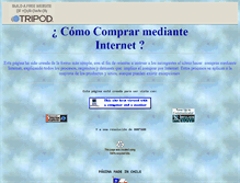 Tablet Screenshot of compras.tripod.com