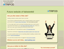 Tablet Screenshot of fabledottk0.tripod.com