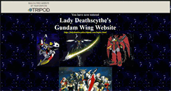 Desktop Screenshot of ladydeathscythe.tripod.com