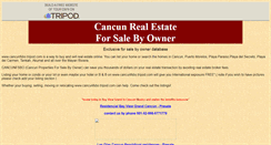Desktop Screenshot of cancunfsbo.tripod.com