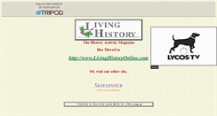 Desktop Screenshot of livinghistory.tripod.com