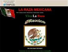 Tablet Screenshot of larazamexicana.tripod.com