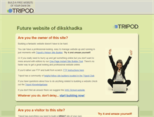 Tablet Screenshot of dikskhadka.tripod.com